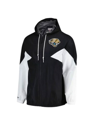 Jacksonville Jaguars Lightweight Windbreaker Hooded Jacket