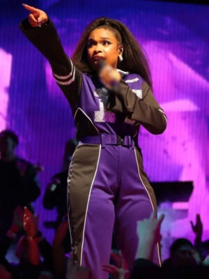 Jennifer Hudson 73rd NBA All-Star Game Halftime Show Jumpsuit