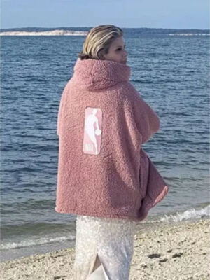 Jill Martin NBA Rose Breast Cancer Awareness Hooded Lounger