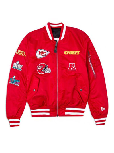 Kansas City Chiefs MA-1 Red Bomber Jacket