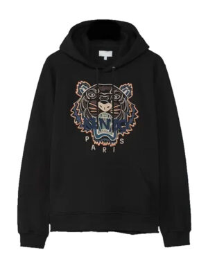 Kenzo Tiger Pullover Black Hoodie