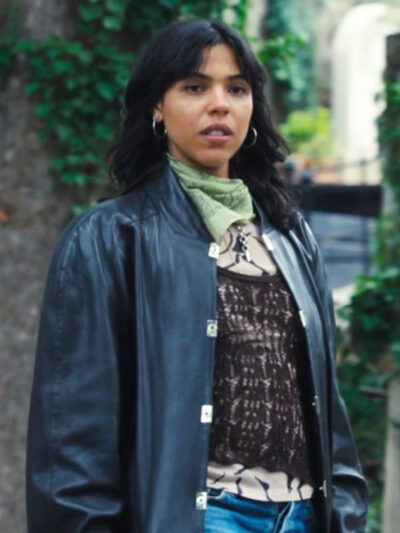 La Maison S01 Paloma Castel Black Leather Jacket