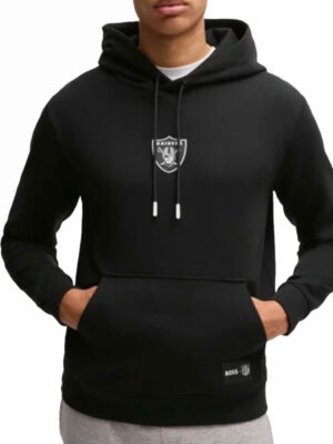 Las Vegas Raiders Hugo Boss Woodson Pullover Hoodie