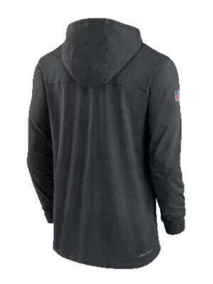 Las Vegas Raiders NFL Sideline Black Pullover Hoodie