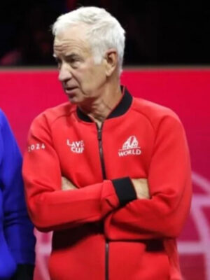 Laver Cup 2024 Red Zip-Up Jacket