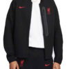 LFC 2024 liverpool Tech Black Zip-Up Jacket