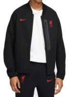 LFC 2024 liverpool Tech Black Zip-Up Jacket