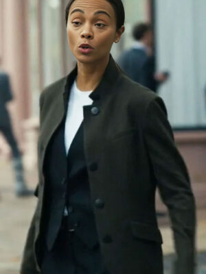 Lioness S02 Zoe Saldana Green Blazer