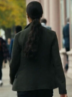 Lioness S02 Zoe Saldana Green Blazer