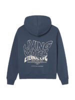 Living Water Navy Oversized Pullover Hoodie