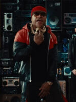 LL COOL J Murdergram Duex Hooded Leather Jacket