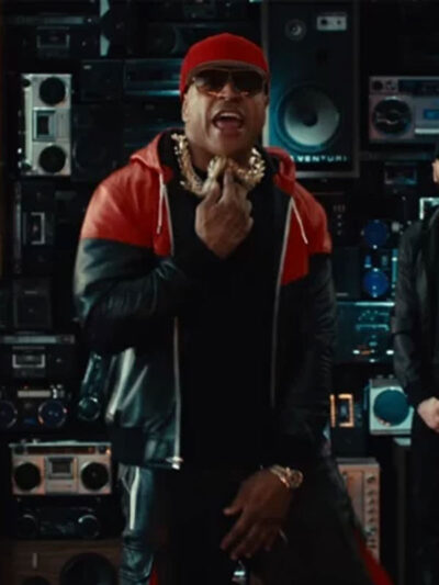 LL COOL J Murdergram Duex Hooded Leather Jacket