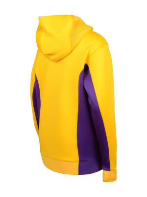 Los Angeles Lakers Yellow Zip-Up Hoodie