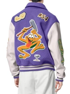 Louis Vuitton Runway Frog Varsity Jacket