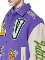 Louis Vuitton Runway Frog Varsity Jacket