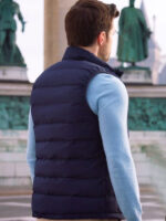 Love On The Danube Royal Getaway 2024 Dan Jeannotte Blue Puffer Vest