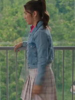 Lucy Hallman 13 The Musical 2022 Blue Denim Jacket