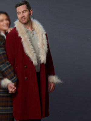 Luke Macfarlane Catch Me If You Claus 2023 Santa Coat