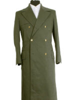 Matt Smith 11th Doctor Green Trench Coat
