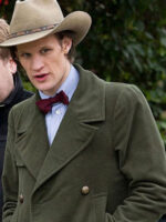 Matt Smith 11th Doctor Green Trench Coat