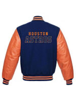 Mens Huston Astros Letterman Varsity Jacket