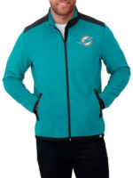 Miami Dolphins Darius Rucker Blue Zipp Jacket