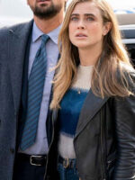 Michaela Stone Manifest Black Leather Jacket