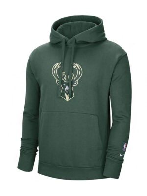 Milwaukee Bucks NBA Green Pullover Hoodie