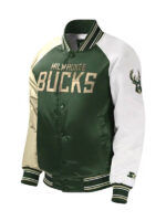 Milwaukee Bucks NBA Starter Varsity Bomber Jacket