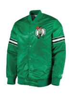 NBA Kelly Boston Celtics Starter Green Varsity Jacket