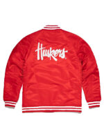 Nebraska Cornhuskers Red Varsity Bomber Jacket