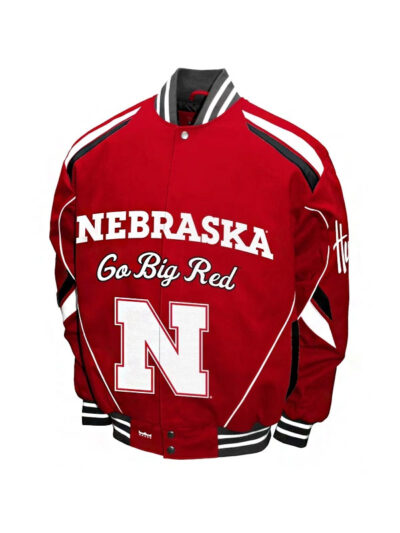 Nebraska Huskers Go Big Red Varsity Jacket