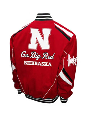 Nebraska Huskers Go Big Red Varsity Jacket