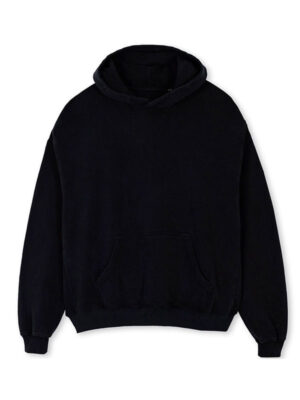 Need Money for Porsche Oversized Black Hoodie