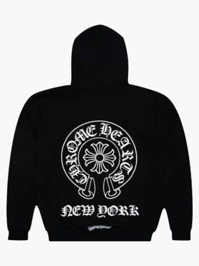 New York Chrome Hearts Exclusive Black Pullover Hoodie