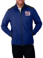 New York Giants Darius Rucker Blue Zipp Jacket