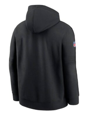 New York Giants NFL Crucial Catch Black Pullover Hoodie