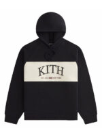 New York Kith Maverick Panelled Black Hoodie