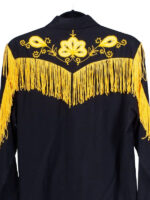 Noel Fielding 2024 Taos Yellow Fringe Shirt