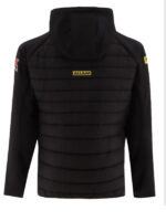 NRL Penrith Panthers Black Hooded Puffer Jacket