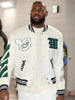 OFF White Kings Lebron James Varsity Jacket