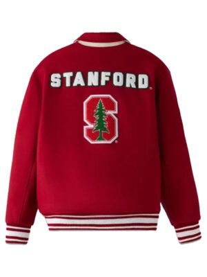 OVO 2024 Campus Stanford Red Varsity Jacket