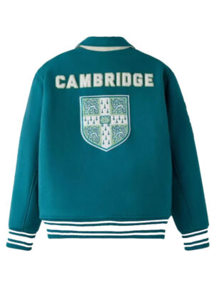 OVO Campus Cambridge Green Wool Varsity Jacket