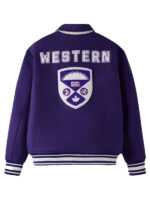 OVO Campus Western 2024 Purple Varsity Jacket