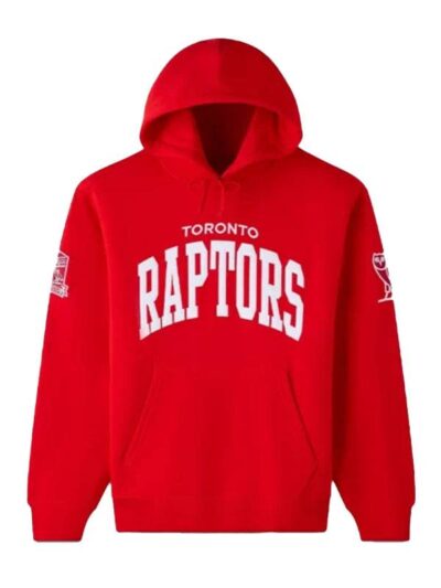 OVO X Toronto Raptors Hometown Heroes Red Pullvoer Hoodie