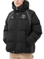 Paris Saint Germain x Jordan Black Puffer Jacket