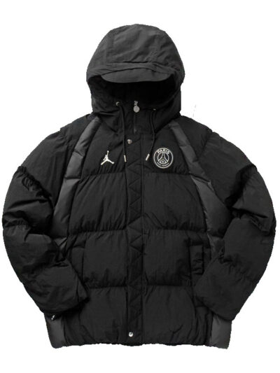 Paris Saint Germain x Jordan Black Puffer Jacket