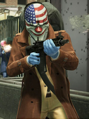 Payday 3 Game Brown Trench Coat