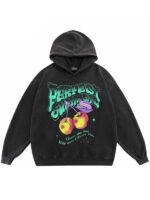 Perfect Summer Cherry Black Pullover Hoodie