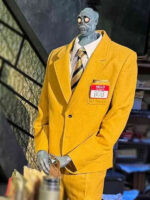 Beetlejuice 2024 Shrunken Head Bob Yellow Suit